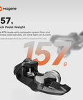 Dual Sensing Power Meter Pedals For Cycling, Left And Right Power With One Percent Accuracy, KEO Compatible, 157g weight