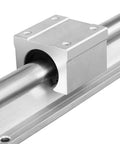 Top Notch Sbr16 Linear Guide Rail 16mm Fully Supported 650Mm With Sbr16uu Bearing Blocks for CNC machining and DIY projects.
