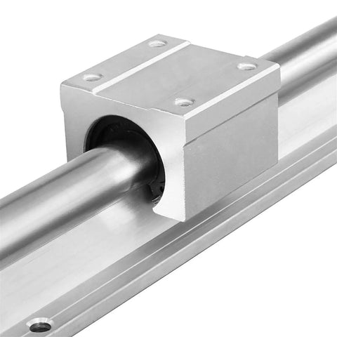 Top Notch Sbr16 Linear Guide Rail 16mm Fully Supported 650Mm With Sbr16uu Bearing Blocks for CNC machining and DIY projects.