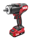 Tough As Nails Brushless Impact Wrench Delivering Eight Hundred Foot Pounds Of Mid Torque With Three Speed Settings, cordless design.
