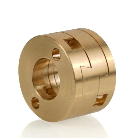 Get Your 3D Printer Fix With These Top Tier 16mm Oldham Flexible Couplers Perfect For T8 Lead Screws On Z Axes Ensures Smooth Motion And Rock Solid Builds For Mega Rigs In Three Pack Set brass 3D printer coupler for T8 lead screw Z axis