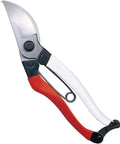All Purpose Bypass Pruner For Garden Trees And Shrubs, 200mm Length, 25mm Cutting Capacity, Lightweight 202g, Red Ergonomic Grip