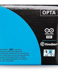 Opta Lite Industrial IoT Controller packaging with Arduino Pro and Finder logos, suited for tight spaces and edge computing.