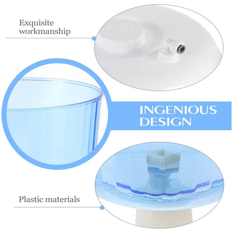 Close-up of 8L Plastic Water Storage Carrier With Lid Portable Water Jug For Home And Office Use showcasing lid and material details