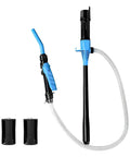 Heavy Duty No Sweat Portable Battery Operated Electric Siphon Pump With Adjustable Flow Control 2.2 GPM handheld liquid transfer device.