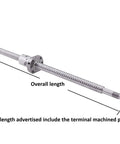 Top Notch High Precision Ball Screw SFU1605 RM1605 1300mm Length 16mm Diameter with Ballnut and Housing