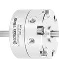 Beefy Stainless Steel Vane Type Rotary Pneumatic Air Cylinder 20mm Bore for Industrial Automation and Robotics, heavy duty build