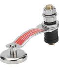 Heavy Duty Magnetic Welding Ground Clamp With Strong Suction And Stable Silicone Insulation For Secure Electronic Projects.