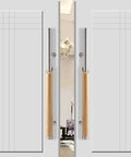 Push And Pull Office Door Handle In Stainless Steel For Glass Doors And Conference Rooms Sliding Door Pull Handle Rust Resistant Smooth To Use Durable Door Hardware Available In 600 Millimeter Or 1200 Millimeter Lengths on glass doors