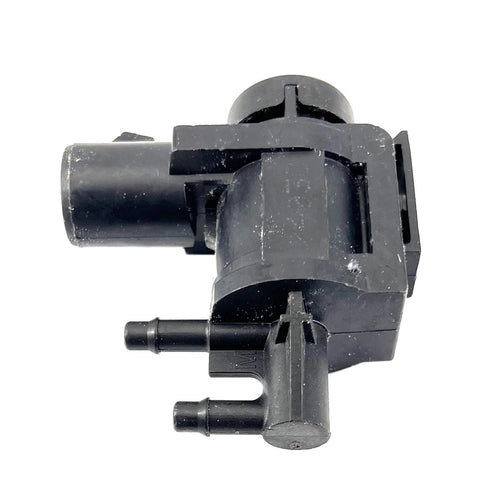 Side view of black plastic 4x4 hub-locking vacuum actuator/solenoid for automatic hubs