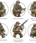 US Rangers 28mm Plastic Miniatures For World War II Tabletop Wargaming 30 Highly Detailed Infantry Figures With Dope Weapon Configs And Command Options