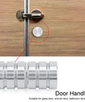 Double Sided Shower Door Knobs 30mm Stainless Steel Bathroom Door Pull Handle For Glass Shower Doors Replacement Parts