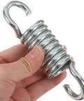Heavy Duty Hanging Chair Spring Pin Kit With Precision Spring Steel Quick Install And Movement Reduction For Balcony Outdoor Hammocks 2 Pack Set For Smooth Swings And Long Lasting Durability, steel spring hook
