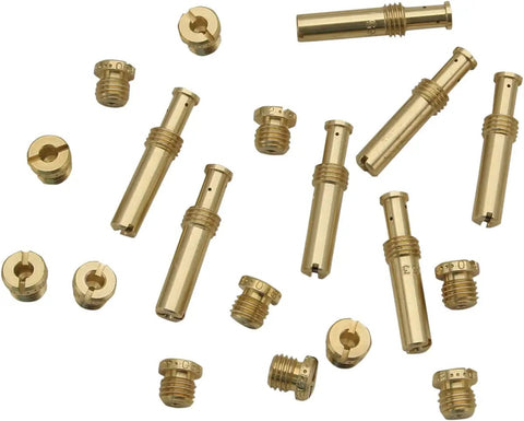 Low Range Jet Kit for E/G Carbs With Stock and Performance Tuning in Mind, Includes Intermediates.025.0265.028.0295 and Main Jets.062.064.066