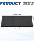 Rectangle Graphite Block Set For Melting, Casting And Electrolysis, Pro Grade High Purity Graphite Plates And Sheets 100x50x4mm, Black
