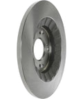 Centric 121.40050 rear brake rotor for Honda S2000, vented steel disc with center hub and four mounting holes