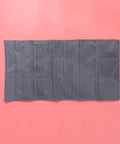 Double Sided Hanging Storage Organizer With Thirty Pockets For Socks Underwear And Clothes Dorm Room Door Wall Mount, gray fabric with strong hook.