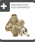 Kingsley Posi-Temp Shower Trim Kit Chrome With Eco Performance WaterSense Pressure Balancing Design Valve Required 2510 2520