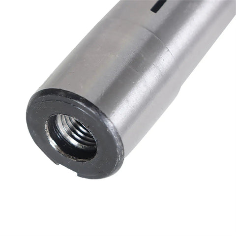Close-up of a steel collet from 29 Piece R8 Steel Spring Collet Set for CNC Milling Chuck and Lathe Tool Holder