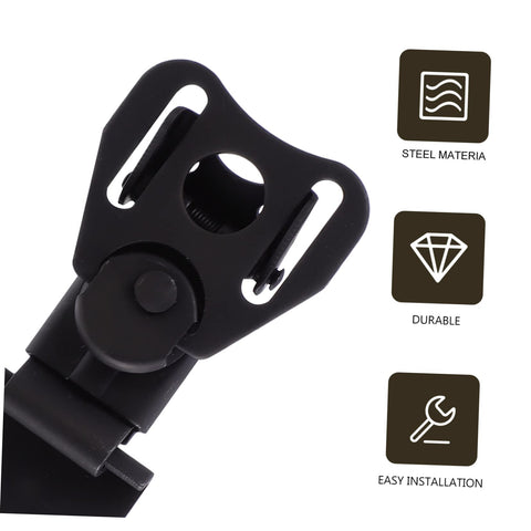 Beefy Heavy Duty Toggle Latch Set With Hasp Butterfly Lock And Cam Lock Clip Pogo Spring Loaded Stainless Steel Black Finish