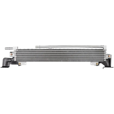 Heavy Duty Transmission Oil Cooler For Ford Taurus 3.5L 2013-2017 Perfect Fix To Save Your Gearbox From Overheating During Tough Rides And Keep Things Running Smooth As Butter, silver aluminum