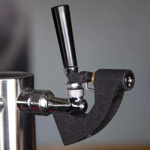 Heavy Duty Aluminum Draft Beer Tap Faucet Lock With Single Hole Mount Easy Lever Handle Brushed Finish Metal Bar Security