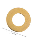 Check out this awesome kit of 50 premium M12x24x2mm flat copper gaskets perfect for sealing heavy-duty fastening tasks and solid electrical connections while handling tough environments with total ease. Brass flat washer, 24mm diameter, for auto repair sealing.