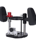 Premium Adjustable Router Lift For Woodworking Benches Built With A Rock Solid Aluminum Frame and Hella Smooth Micro Adjustments.