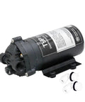 Boost Your Home Water Setup With This Ultra Quiet Self Priming RO Booster Pump Designed For Reverse Osmosis Systems providing a reliable 100 GPD flow with plumbing adapters.