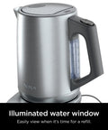 Precision Temperature Electric Kettle With 1500W Fast Boil 7 Cup Capacity BPA Free Stainless Hold Temp Setting And 7 Presets