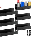 Magnetic Spray Can Holder Set Six Pack Wall Mount Rack For Spray Cans Paint Cans Bottles And Cleaners Easy Access Tool Organizer