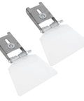 Two Piece Bench Grinder Eye Shield Replacement Kit For Angle Grinders Safety Eyeguard Cover 304 Stainless Steel Case Guards