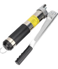 Heavy Duty Manual Grease Gun Kit With 800ml Capacity, Stainless Steel Double Gear Oiler for vehicle maintenance tool