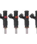 BMW 320i 2.0L Fuel Injector Set 4 Pcs 7561277 13537561277 Compatible With N45 N46N E93 black injectors