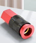 12 Pack Aluminum One Quarter Inch Female AMT Universal Air Coupler Quick Connect For Air Hoses One Quarter Inch NPT