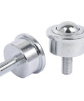 Roller Ball Transfer Bearing Casters 1 Inch Diameter M12 Ball Transfer Unit For Transmission Heavy Duty Stud Mounted Thread Steel