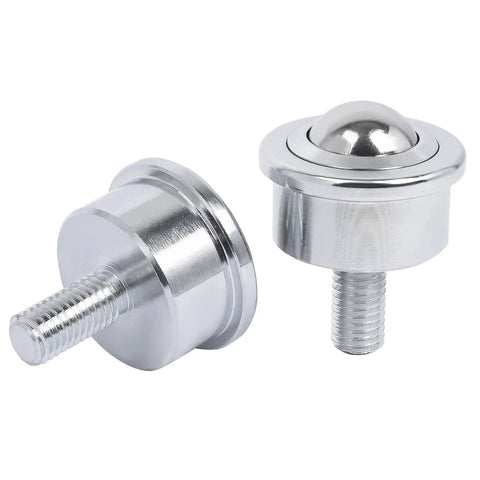 Roller Ball Transfer Bearing Casters 1 Inch Diameter M12 Ball Transfer Unit For Transmission Heavy Duty Stud Mounted Thread Steel