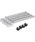 Beefy Pro Grade BGA Jig Fixture And Reballing Accessory Bracket For PCB Repair And Rework Stations Aluminum Alloy Clamp System Iron Welding Station For Secure Board Support During Soldering And Repairs 120mm