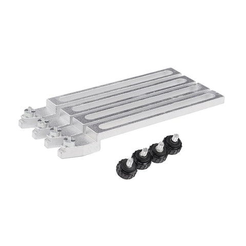 Beefy Pro Grade BGA Jig Fixture And Reballing Accessory Bracket For PCB Repair And Rework Stations Aluminum Alloy Clamp System Iron Welding Station For Secure Board Support During Soldering And Repairs 120mm