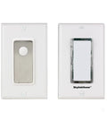 3 Way Wireless Wall Switch Kit No Neutral Needed With Snap On Cover Easy Install Converts Your Existing Switch To A Smart Remote