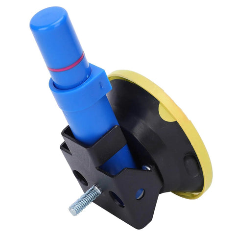 3 Inch Hand Pump Suction Cup Vacuum Tool For Dent Repair And Furniture Decoration, Heavy Duty Abs With Rubber Cup For Flat And Curved Surfaces, Strong Vacuum, Secure Attachment, Durable Grip And Longlasting Performance blue ABS hand pump suction cup with rubber edge and M6 stud