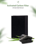 Activated carbon filter with charcoal, part of Two Pack Replacement Filter For Coway Airmega 300 And 300S Purifiers