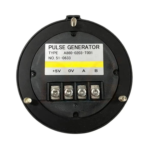 Top Notch Mpg Handwheel Pulse Generator A860-0203-T001 For Smooth CNC Control And Precision Manual Operation Is Totally Rad And Built To Rock, rear terminal view
