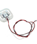 4 Pack 50Kg Half Bridge Load Cell Sensor Kit With HX711 AD Module For DIY Weight Scales 110 Lb Each Strain Gauge Sensor Built For Precise Readings And Easy Hookup, single 50kg half-bridge load cell with wires