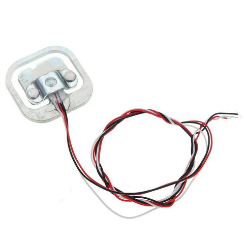 4 Pack 50Kg Half Bridge Load Cell Sensor Kit With HX711 AD Module For DIY Weight Scales 110 Lb Each Strain Gauge Sensor Built For Precise Readings And Easy Hookup, single 50kg half-bridge load cell with wires
