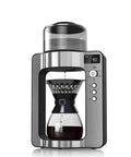 Five Cup Coffee Maker With Glass Carafe Bean To Cup Espresso Machine Automatic Intelligent Commercial Brew 33.8 Oz Water Reservoir