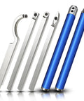 Carbide Tipped Wood Turning Tools Set With Pro Grade Aluminum Grip Handles Lathe Rougher And Finisher Swan Neck Hollowing Tool