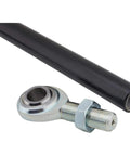 Weld On Rear Panhard Bar Track Rod Kit For Parallel Mount Multi Link Suspensions Universal Fit To Control Lateral Axle Movement In Coil Spring Or Coil Over Setups Built Tough With High Quality Components, black tube and rod end
