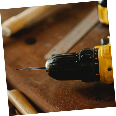 Close-up of a drill with glass bit from Two Pack Quick Fix Windshield Crack Repair Kit With Glass Drill Bits For DIY Car Repair