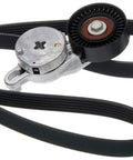 Complete Serpentine Belt Drive Component Kit 90K-39106 with belt and pulley for cars and light trucks.